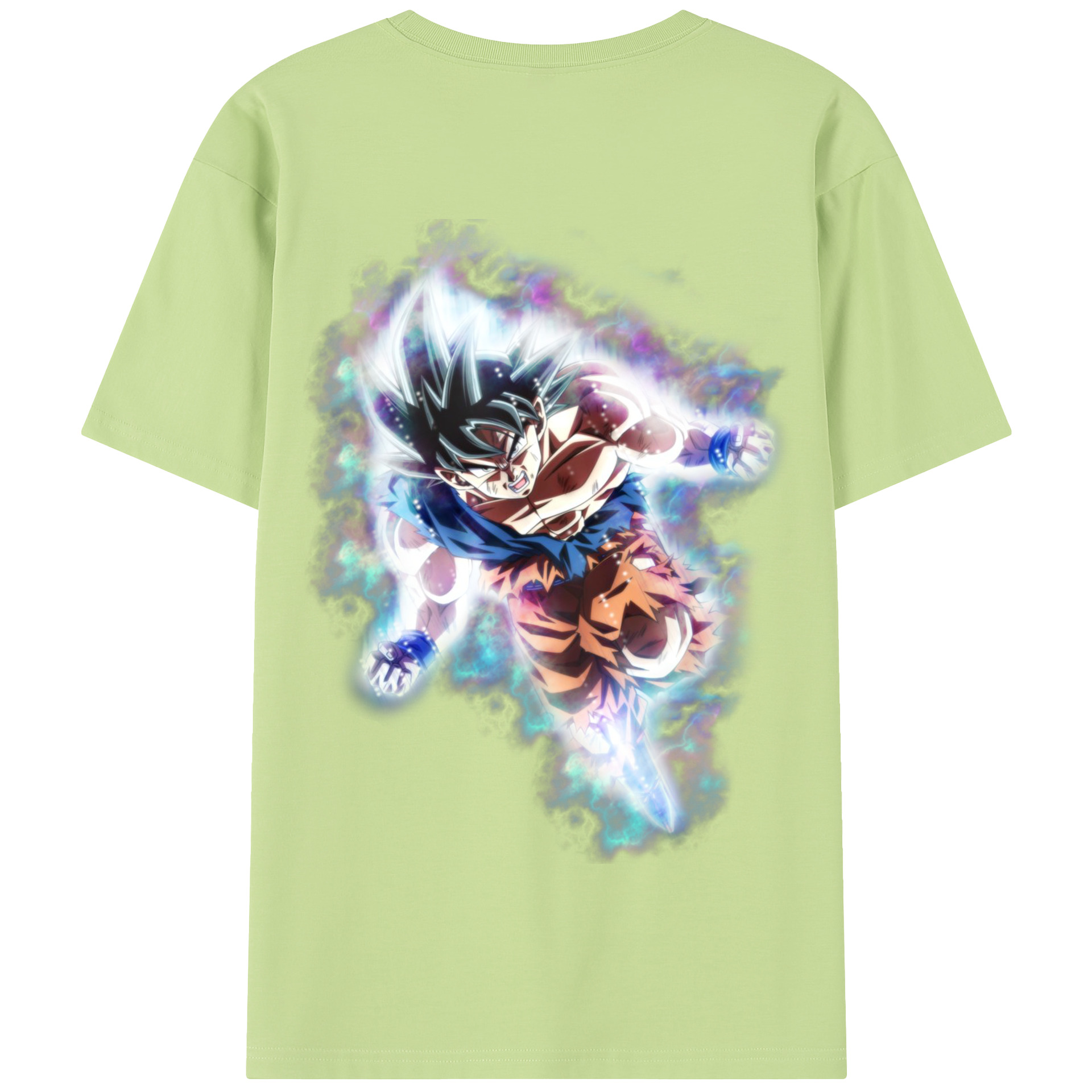 （画像用） ドラゴンボール 孫悟空（そん ごくう）Son Goku カカロット DRAGON BALL Kakarotto 綿100％半袖Tシャツ（背面プリント）